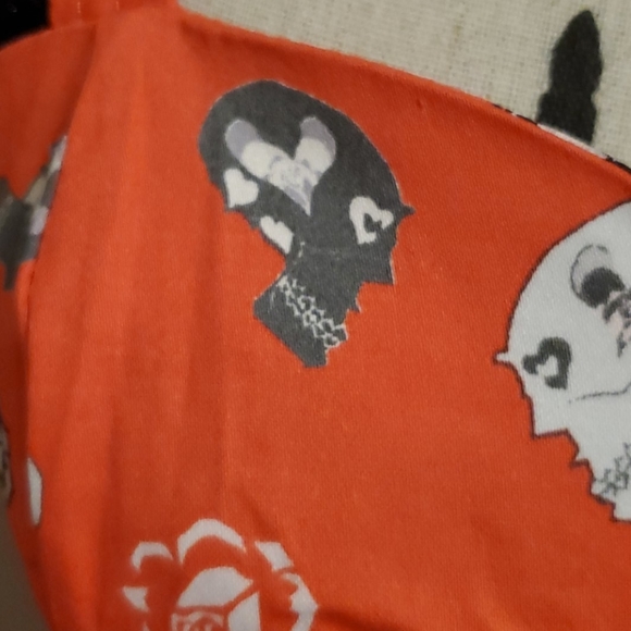 NWT RETRO 50s skull pinup rockabilly dress - Picture 11 of 15